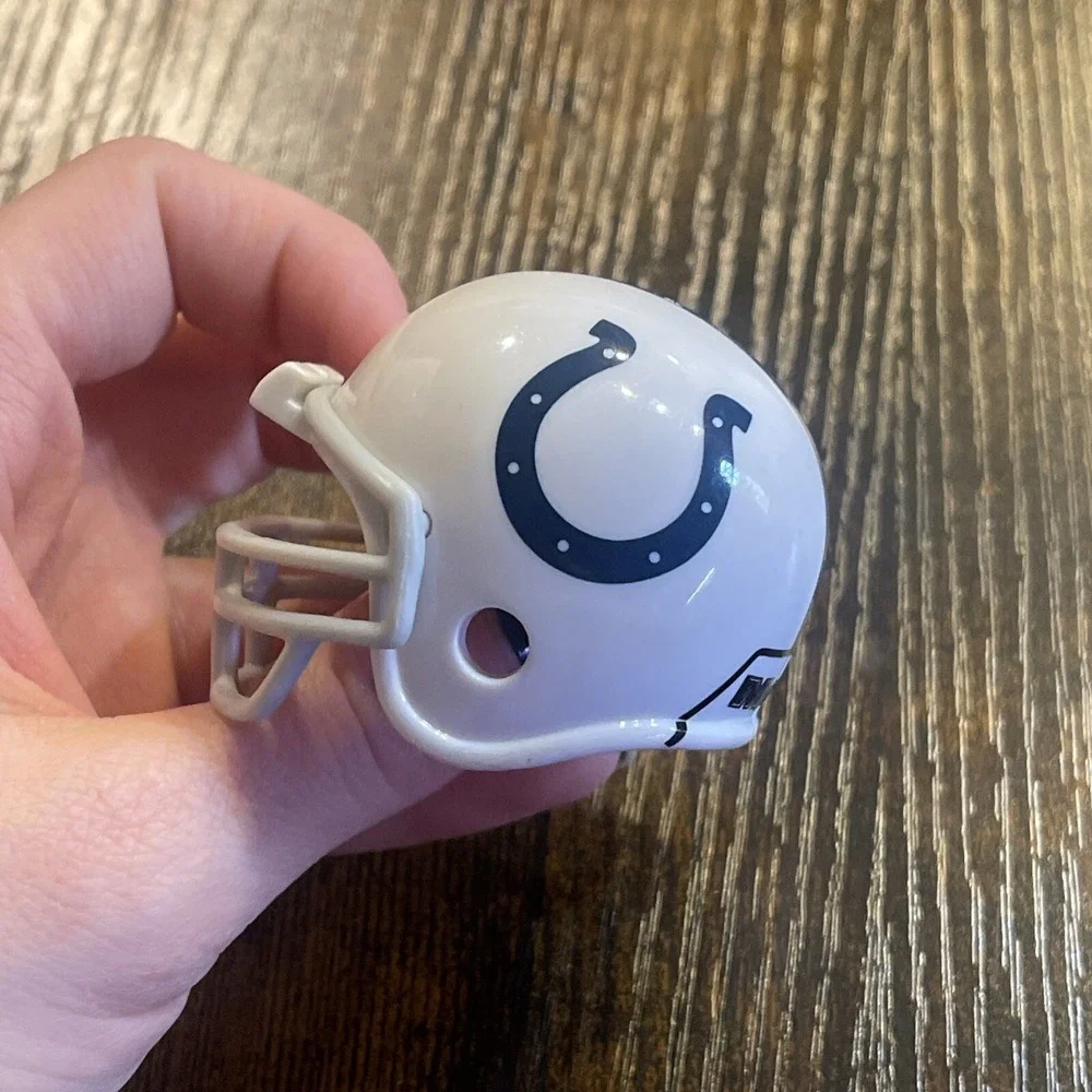 NFL Indianapolis Colts Mighty Racers‎ Mini Football Helmet Collectible 2 Inch